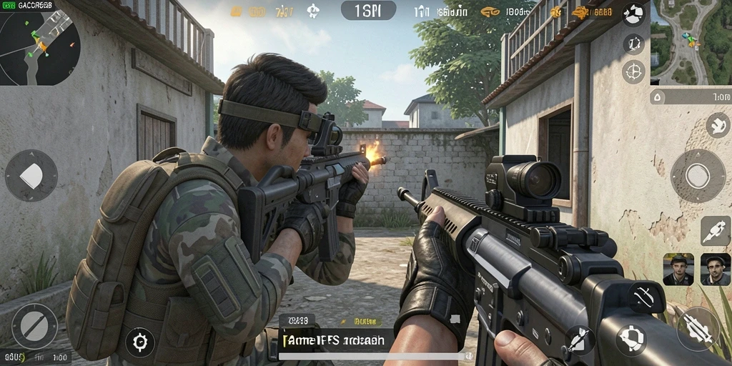 Tampilan menegangkan dalam aksi gameplay GACOR668.