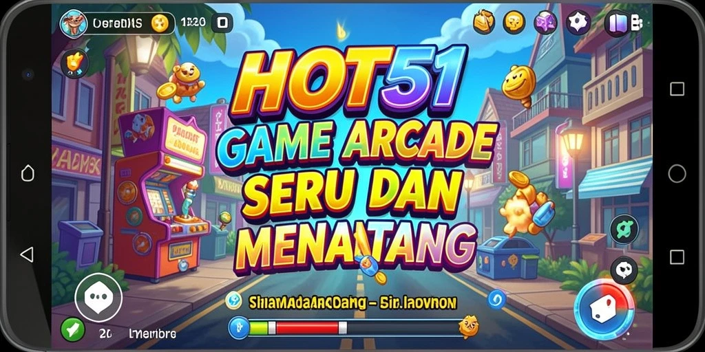 Tampilan gameplay HOT51 yang seru dan penuh aksi.
